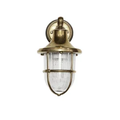 Lido Außenleuchte Messing Rostfrei Glasschirm SANTORIN< Rustikale Lampen|Metall Lampen