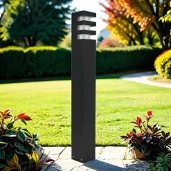 Wegeleuchten|Moderne Außenleuchten*SU-MA Außenleuchte Schwarz IP54 75cm wetterfest