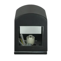 Easylight Außenleuchte Schwarz IP44 Up Down Aluminium Glas klein< Moderne Lampen|Moderne Außenleuchten