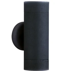 Metall Lampen|Fassadenstrahler*Searchlight Außenleuchte Wand Aluminium IP44 T:9 cm GU10 Up & Down