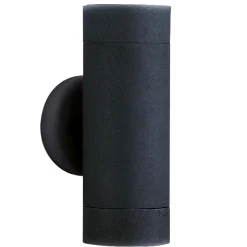 Metall Lampen|Fassadenstrahler*Searchlight Außenleuchte Wand Aluminium IP44 T:9 cm GU10 Up & Down