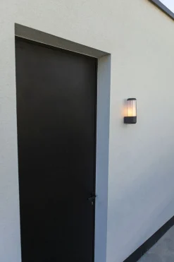 Metall Lampen|Außenwandleuchten*Eco-Light Außenleuchte Wand Aluminium E27 IP44 26,2 cm blendarm