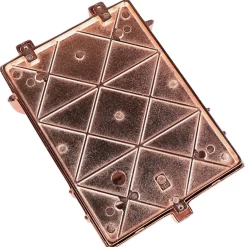 Lido Außenleuchte Wand E27 IP64 Messing Glas in Kupfer< Außenwandleuchten|Messinglampen