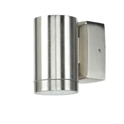 Lido Außenleuchte Wand Echt-Messing H: 10 cm Downlight< Außenwandleuchten|Moderne Lampen