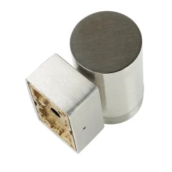 Lido Außenleuchte Wand Echt-Messing H: 10 cm Downlight< Außenwandleuchten|Moderne Lampen