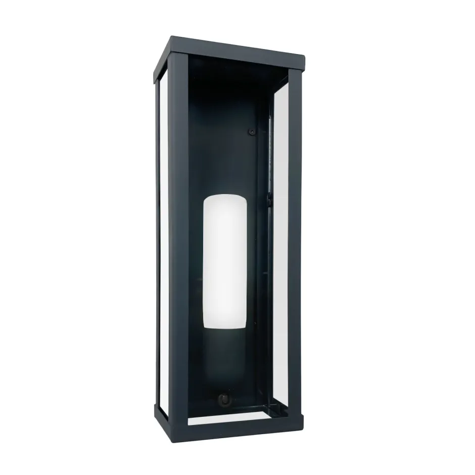 Giovanni Battista Außenleuchte Wand in Bronze matt IP43 E27 Eisen Glas< Außenwandleuchten|Moderne Außenleuchten