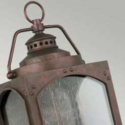 Rustikale Lampen|Vintage Lampen*Elstead Außenleuchte Wand in Kupfer antik Rustikal Vintage IP44