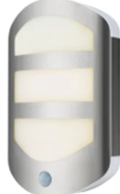 Easylight Außenleuchte Wand LED mit Bewegungsmelder Schalter IP44< Metall Lampen|Feuchtraumleuchten