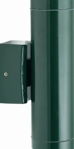 Außenwandleuchten|Messinglampen*Lido Außenleuchte Wand Messing GU10 IP64 H: 21 cm Grün Up Down
