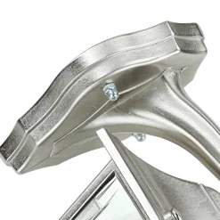 Rustikale Lampen|Metall Lampen*Lido Außenleuchte Wand Messing massiv in Nickel E27