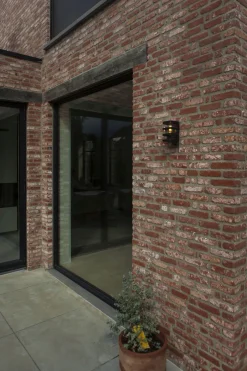 Eco-Light Außenleuchte Wand Schwarz H:16,5 cm IP44 E27 Modern< Moderne Außenleuchten|Außenwandleuchten