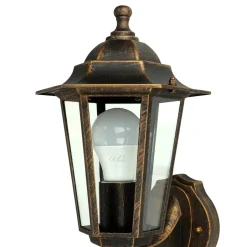 Easylight Außenwandlampe Bewegungsmelder Kupfer Antik PARIS< Rustikale Lampen|Rustikale Außenleuchten