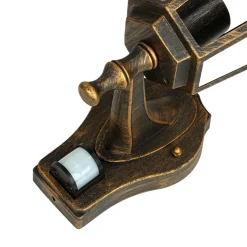 Easylight Außenwandlampe Bewegungsmelder Kupfer Antik PARIS< Rustikale Lampen|Rustikale Außenleuchten