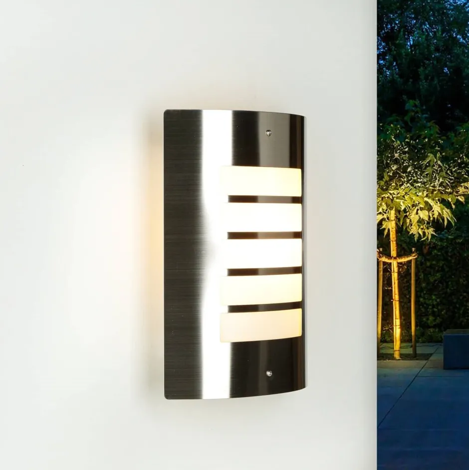 Easylight Außenwandlampe Edelstahl IP44 wetterfest Haus Modern< Moderne Lampen|Moderne Außenleuchten