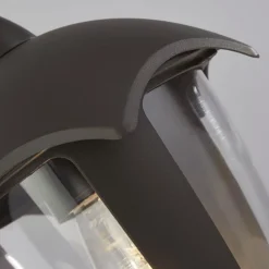 Metall Lampen|Moderne Außenleuchten*Searchlight Außenwandlampe IP44 Anthrazit E27 H: 26 cm Haus Eingang