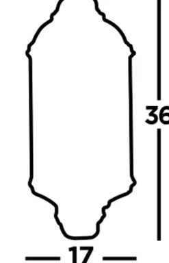 Metall Lampen|Maritime Lampen*Searchlight Außenwandlampe IP44 E27 Schwarz Bewegungsmelder H: 36 cm