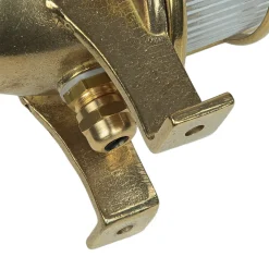 Lido Außenwandlampe Messing Maritim IP64 Hof Terrasse< Metall Lampen|Messinglampen