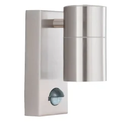 Searchlight Außenwandlampe mit Bewegungssensor Metall GU10 IP44< Metall Lampen|Fassadenstrahler