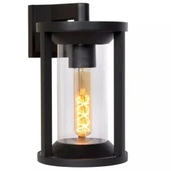 Außenwandleuchte Aluminium Schwarz IP65 Terrasse Haus< Außenwandleuchten|Metall Lampen