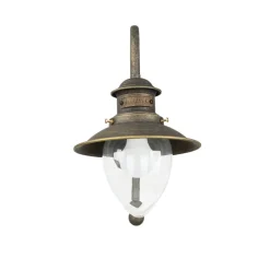 Giovanni Battista Außenwandleuchte Amalfi Bronze Antik< Lampen Aus Aller Welt|Rustikale Lampen