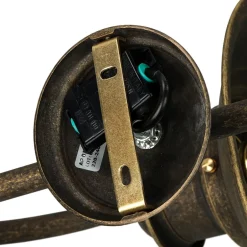 Giovanni Battista Außenwandleuchte Amalfi Bronze Antik< Lampen Aus Aller Welt|Rustikale Lampen