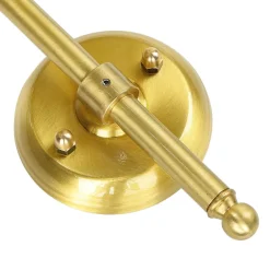 Messinglampen|Metall Lampen*Lido Außenwandleuchte 30cm hoch Messing Haus Maritim IP43