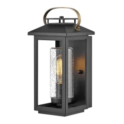 Elstead Außenwandleuchte E27 35,5 cm hoch IP44 Schwarz< Außenwandleuchten|Gartenlaternen