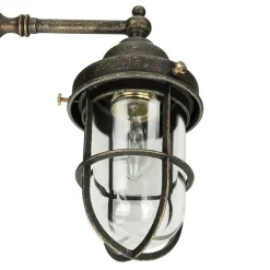 Außenwandleuchten|Lampen Aus Aller Welt*Giovanni Battista Außenwandleuchte echtes Messing Maritim