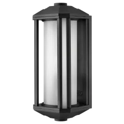 Elstead Außenwandleuchte Glas Aluminium E27 IP44 38,3 cm hoch< Außenwandleuchten|Retro Lampen