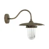 Giovanni Battista Außenwandleuchte in Bronze Antik matt IP44 E27 Messing< Außenleuchten Antik|Außenleuchten Messing