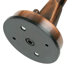 Rustikale Lampen|Metall Lampen*Lido Außenwandleuchte in Kupfer antik E27 IP64 Echt-Messing