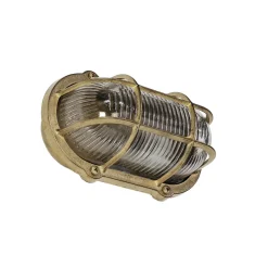 Lido Außenwandleuchte Maritim Rustikal aus Echt-Messing< Rustikale Lampen|Metall Lampen