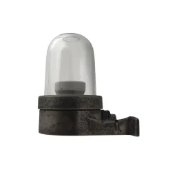 Andromeda Außenwandleuchte Messing Glas 15 cm hoch IP64 Zinn E27< Außenwandleuchten|Gartenlaternen