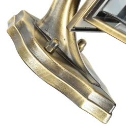 Rustikale Lampen|Metall Lampen*Lido Außenwandleuchte Messing Haustür Rustikal IP43