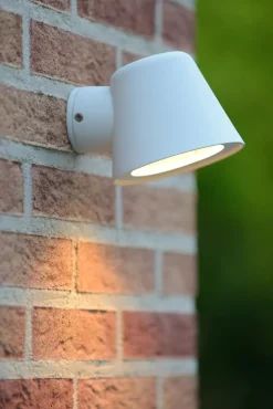 Außenwandleuchte Metall Weiß IP44 T:14,5 cm GU10 Haus< Außenwandleuchten|Metall Lampen