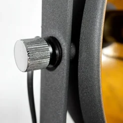 Retro Lampen|Designerlampen*Invicta Interior Außergewöhnlich Stehlampe 130cm Schwarz Gold