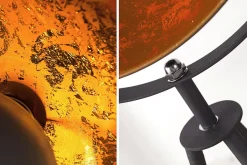 Metall Lampen|Designerlampen*Invicta Interior Außergewöhnlich Stehleuchte Retro 140cm Dreibein