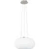 Hängelampen|Esszimmer Lampen*Eglo Außergewöhnliche Hängeleuchte Optica Weiß Ø35cm 2-Flmg