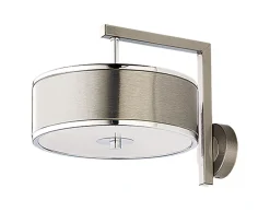 Wandleuchten|Küchenlampen*Jupiter Außergewöhnliche Wandlampe Ø30cm in Silber LORSAN