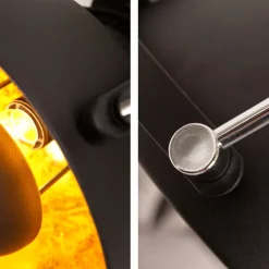 Invicta Interior Außergewöhnliche Wandlampe Retro rund E27< Wandleuchten|Flurlampen