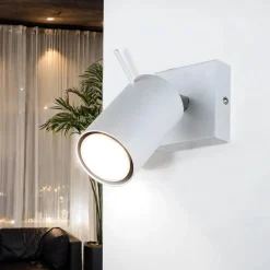 Wandleuchten|Flurlampen*Easylight Aufbau Spotstrahler ETNA in Weiß