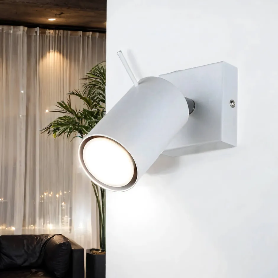 Wandleuchten|Flurlampen*Easylight Aufbau Spotstrahler ETNA in Weiß