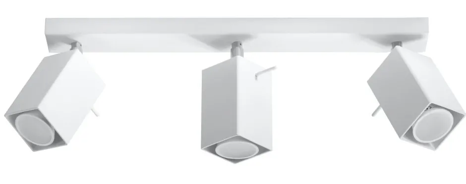 Sollux Aufbau Spotstrahler FALERIA in Weiß 3-flmg< Deckenleuchten|Flurlampen