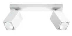 Sollux Aufbau Spotstrahler FALERIA in Weiß 2-flmg< Deckenleuchten|Spots