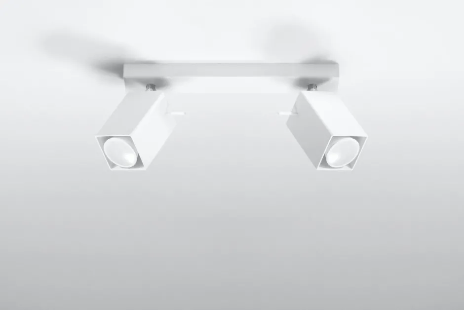 Sollux Aufbau Spotstrahler FALERIA in Weiß 2-flmg< Deckenleuchten|Spots