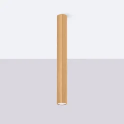 Wohnzimmerlampen|Küchenlampen*Sollux Aufbauspot Aufputz Ø 6,5 cm H: 60 cm Aluminium in Gold GU10