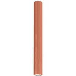 Wohnzimmerlampen|Küchenlampen*Sollux Aufbauspot schmal Ø 6,5 cm H: 60 cm GU10 Rot Modern Aluminium