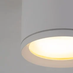 TK Lighting Aufbauspot Weiß Aluminium GX53 IP44 Ø8,4 cm Aufputz< Metall Lampen|Feuchtraumleuchten