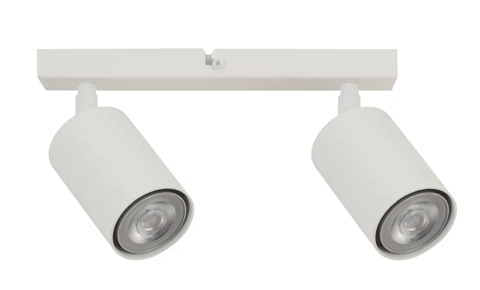 Deckenleuchten|Spots*Sigma Aufbauspot Weiß Metall flexibel GU10 25 cm klein