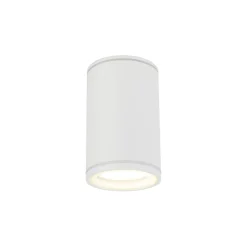 TK Lighting Aufbauspot Weiß Metall GU10 IP44 rund Ø6,3 cm Aufputz< Metall Lampen|Feuchtraumleuchten